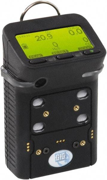 GfG - Audible, Vibration & Visual Alarm, LCD Display, Confined Space Monitor - Monitors LEL & Oxygen, -20 to 50°C Working Temp, CSA Listed - Apex Tool & Supply