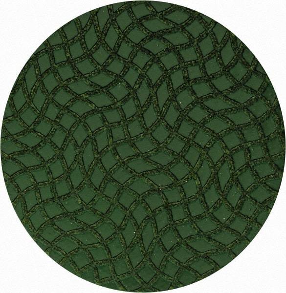 Norton - 3" Disc Diam, 60 Grit, Diamond Quick Change Disc - Type R Attaching System, Coated, Green, Coarse Grade - Apex Tool & Supply