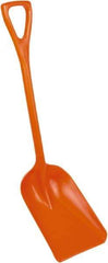 Remco - 14-1/2" High Square Plastic Shovel - 24-5/8" Long D-Grip Handle - Apex Tool & Supply