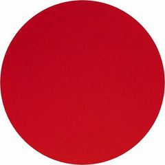 Norton - 12" Diam, 120 Grit Ceramic Adhesive PSA Disc - Medium Grade, Orange, Y Weighted Backing, Flexible - Apex Tool & Supply