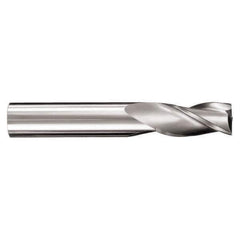 SGS - 3/4", 1" LOC, 3/4" Shank Diam, 6" OAL, 6 Flute, Solid Carbide Square End Mill - Single End, Ti-NAMITE-X Finish, Spiral Flute, 41° Helix, Centercutting, Right Hand Cut, Right Hand Flute, Series 51L - Apex Tool & Supply