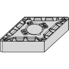 Kennametal - DNMG442 MR Grade KCM25B Carbide Turning Insert - TiOCN Finish, 55° Diamond, 1/2" Inscr Circle, 1/4" Thick, 1/32" Corner Radius - Apex Tool & Supply