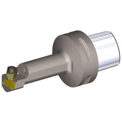 Kennametal - Insert Style NG 3L, 125mm Head Length, Right Hand Cut, Internal Modular Threading Cutting Unit Head - System Size PSC63, 22mm Center to Cutting Edge, Series Top Notch - Apex Tool & Supply