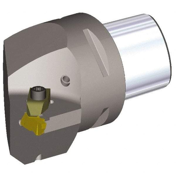 Kennametal - NG3R Insert, 65mm Head Length, Modular Grooving Cutting Unit Head - Left Hand Cut, System Size PSC63, Through Coolant, Series Top Notch - Apex Tool & Supply