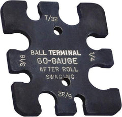 Loos & Co. - 5/32 to 1/4 Inch Range, Wire and Sheet Metal Gage - Use with Ball Terminals - Apex Tool & Supply