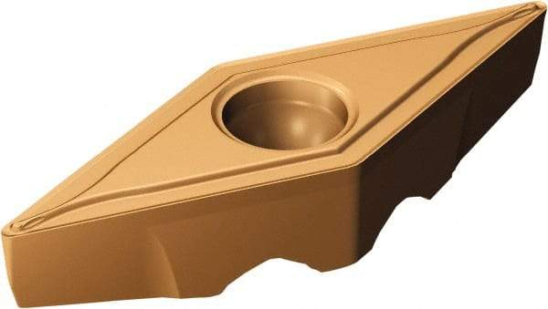 Sandvik Coromant - TRVB1304 F Grade 1125 Carbide Turning Insert - TiAlN/AlCr2O3 Finish, 35° Diamond, 8mm Inscr Circle, 4.525mm Thick, 1/64" Corner Radius - Apex Tool & Supply