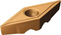 Sandvik Coromant - TRVB1304 F Grade 1125 Carbide Turning Insert - TiAlN/AlCr2O3 Finish, 35° Diamond, 8mm Inscr Circle, 4.525mm Thick, 1/64" Corner Radius - Apex Tool & Supply