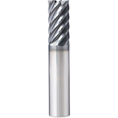 Supermill - Corner Radius & Corner Chamfer End Mills Mill Diameter (Inch): 1/2 Mill Diameter (Decimal Inch): 0.5000 - Apex Tool & Supply