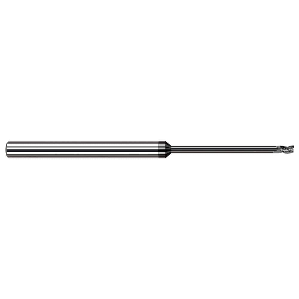 Harvey Tool - Square End Mills Mill Diameter (Decimal Inch): 0.0250 Length of Cut (Decimal Inch): 0.0370 - Apex Tool & Supply
