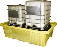 Enpac - IBC Sumps, Platforms & Decks Type: IBC Pallet w/Drain Number of Totes: 2 - Apex Tool & Supply