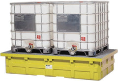 Enpac - IBC Sumps, Platforms & Decks Type: IBC Pallet w/Drain Number of Totes: 2 - Apex Tool & Supply