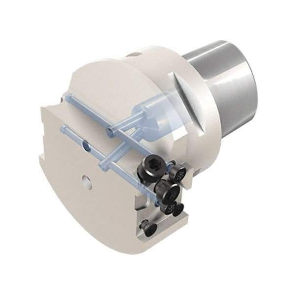 Iscar - 46.5mm Head Length, Modular Grooving Cutting Unit Head - System Size C4, Through Coolant, Series CAMFIX - Apex Tool & Supply
