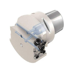 Iscar - 46.5mm Head Length, Modular Grooving Cutting Unit Head - System Size C4, Through Coolant, Series CAMFIX - Apex Tool & Supply