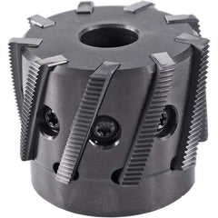 Iscar - Multimaster 25mm Stepped Shank Milling Tip Insert Holder & Shank - 0.949" Neck Diam, T15 Neck Thread, 135mm OAL, Steel MM S-A Tool Holder - Apex Tool & Supply