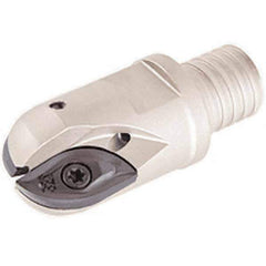 Iscar - 25mm Cut Diam, 20mm Max Depth of Cut, 57mm OAL, Indexable Ball Nose End Mill - 40mm Head Length, T15 Modular Connection, BCM-MM Toolholder, BCR Insert - Apex Tool & Supply