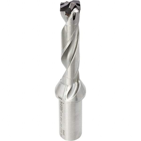 Iscar - 1.26" to 1.295" Diam, 5xD, 6.3" Max Depth, 1-1/2" Shank Diam, 10.96" OAL, Replaceable-Tip Drill - FCP, HCP-IQ, ICK, ICK-2M, ICM, ICP, iCP-2M Insert, 61595096 Toolholder, Series SumoCham - Apex Tool & Supply