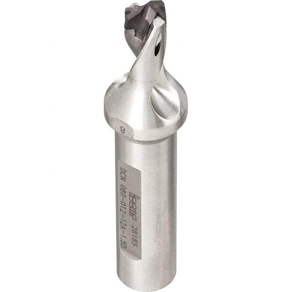 Iscar - 1.22 to 1.256" Diam, 1.5xD, 2.05" Max Drill Depth, 1-1/4" Shank Diam, 6.12" OAL, Replaceable Tip Drill - FCP, HCP-IQ, ICK, ICM, ICP Insert, 31 Seat Size, DCN Toolholder, Series SumoCham - Apex Tool & Supply