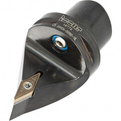 Iscar - Neutral Cut, Size C5, LNMX 1506.. Insert Compatiblity, Internal or External Modular Turning & Profiling Cutting Unit Head - 50.01mm Head Length, Through Coolant, Series CAMFIX & Isoturn - Apex Tool & Supply