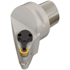 Iscar - Right Hand Cut, Size C6, LNMX 1506.. Insert Compatiblity, Internal or External Modular Turning & Profiling Cutting Unit Head - 44.96mm Ctr to Cutting Edge, 65mm Head Length, Through Coolant, Series CAMFIX & Isoturn - Apex Tool & Supply