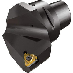 Iscar - Multiple Insert Styles, 60mm Head Length, Right Hand Cut, External Modular Threading Cutting Unit Head - System Size C5, 35mm Center to Cutting Edge, Series IscarThread - Apex Tool & Supply