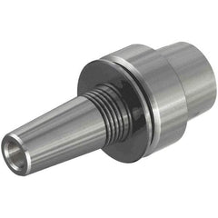 Iscar - 3mm Hole Diam, HSK50E Taper Shank Shrink Fit Tool Holder & Adapter - 71mm Projection, 10mm Nose Diam, 16mm Clamping Depth, 25,000 RPM, Through Coolant - Exact Industrial Supply
