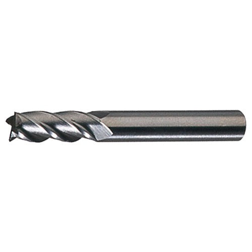 ‎5/64″ × 3/16″ x .2344″ × 1-1/2″ RHS / RHC HSS HSS Single End 4-Flute Center Cutting End Mill - Bright - Exact Industrial Supply