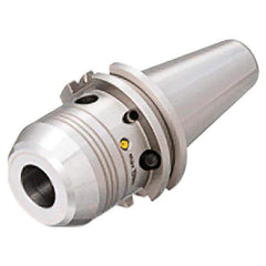Iscar - CAT50 Taper Shank, 1/2" Hole Diam, Hydraulic Tool Holder/Chuck - 1.142" Nose Diam, 3.228" Projection, 1.85" Clamp Depth, 8,000 RPM, Through Coolant - Exact Industrial Supply