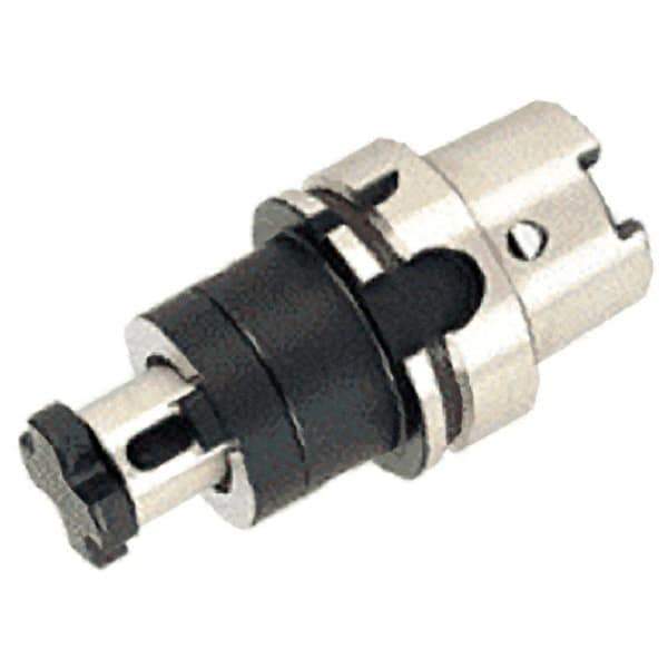 Iscar - HSK63A Taper Shank 32mm Pilot Diam Shell Mill Holder - 60mm Flange to Nose End Projection, 58mm Nose Diam, Through-Spindle Coolant - Exact Industrial Supply