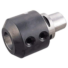 Iscar - C8 Modular Connection 16mm Hole End Mill Holder/Adapter - 48mm Nose Diam, 70mm Projection, Through-Spindle Coolant - Exact Industrial Supply