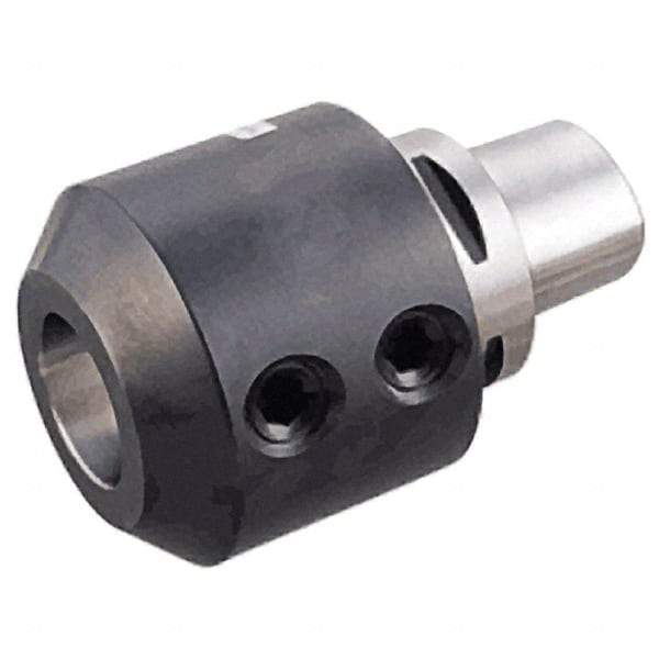 Iscar - C6 Modular Connection 5/8" Hole End Mill Holder/Adapter - 1-3/4" Nose Diam, 2.56" Projection, Through-Spindle Coolant - Exact Industrial Supply
