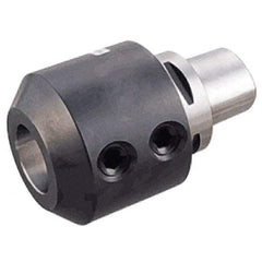Iscar - C6 Modular Connection 5/8" Hole End Mill Holder/Adapter - 1-3/4" Nose Diam, 2.56" Projection, Through-Spindle Coolant - Exact Industrial Supply