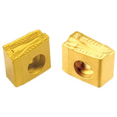 Iscar - LNMX1608 HF Grade IC9150 Carbide Turning Insert - TiCN/Al2O3/TiN Finish, 90° Rectangle, 8.5mm Thick, 3/64" Corner Radius - Apex Tool & Supply