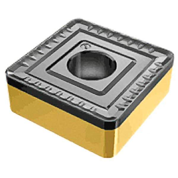 Iscar - SNMM866 H3P Grade IC8150 Carbide Turning Insert - TiCN/Al2O3 Finish, 90° Square, 1" Inscr Circle, 3/8" Thick, 3/32" Corner Radius - Apex Tool & Supply