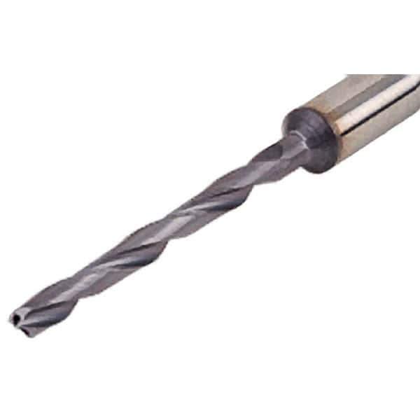 Iscar - 9.1mm, 140° Point, Spiral Flute, Solid Carbide Taper Length Drill Bit - TiAlN Finish, 95mm Flute Length, 142mm OAL, Series SCD-ACP8 - Apex Tool & Supply
