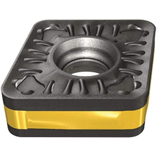 Iscar - COMG542 R3P-IQ Grade IC8250 Carbide Turning Insert - TiCN/Al2O3/TiN Finish, 80° Trigon, 15.88mm Inscr Circle, 6.35mm Thick, 0.8mm Corner Radius - Apex Tool & Supply