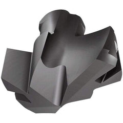 Iscar - Series ICK, 14mm Diam Grade IC907 140° Replaceable Drill Tip - Carbide, TiAlN/TiN Finish, 14 Seat Size - Apex Tool & Supply