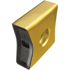 Iscar - LNAT150640 TN Grade IC830 Carbide Milling Insert - TiAlN/TiN Finish, 0.6024" Thick, 4mm Corner Radius - Apex Tool & Supply