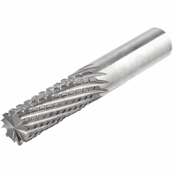 Iscar - 10mm Diam, End Mill End, Solid Carbide Diamond Pattern Router Bit - Right Hand Cut, 2-53/64" OAL, Use on Composite - Apex Tool & Supply
