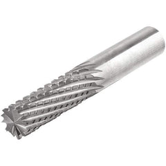 Iscar - 12mm Diam, End Mill End, Solid Carbide Diamond Pattern Router Bit - Right Hand Cut, 83mm OAL, Use on Composite - Apex Tool & Supply