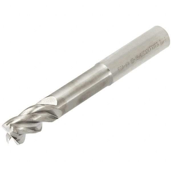 Iscar - 20mm, 4 Flute, Single End, Solid Carbide, 0.2mm Corner Radius End Mill - Right Hand Flute, 30mm LOC, Right Hand Cut, 100mm Extended Reach - Apex Tool & Supply