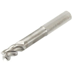Iscar - 20mm, 4 Flute, Single End, Solid Carbide, 0.2mm Corner Radius End Mill - Right Hand Flute, 30mm LOC, Right Hand Cut, 100mm Extended Reach - Apex Tool & Supply