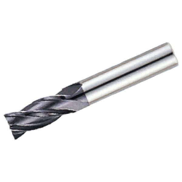 Iscar - 1/2", 4 Flute, Single End, Solid Carbide, 0.023" Corner Radius End Mill - 3" OAL, Right Hand Flute, 1" LOC, Right Hand Cut - Apex Tool & Supply