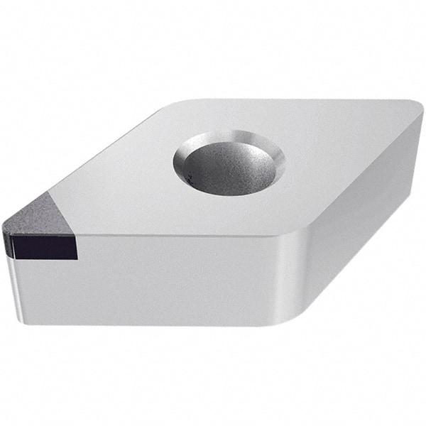 Iscar - DNMA442 T Grade IB55 CBN Turning Insert - Uncoated, 55° Diamond, 1/2" Inscr Circle, 1/4" Thick, 1/32" Corner Radius - Apex Tool & Supply
