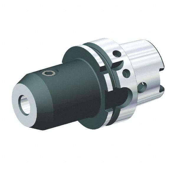 Kennametal - HSK125A 4.9" Shank Diam Taper Shank 32mm Hole End Mill Holder/Adapter - 71.5mm Nose Diam, 105mm Projection, Through Coolant - Exact Industrial Supply
