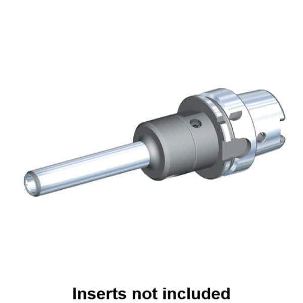 Kennametal - HSK40A Taper Shank, 14mm Hole Diam, Hydraulic Tool Holder/Chuck - 21.5mm Nose Diam, 170mm Projection, 36mm Clamp Depth, 15,000 RPM, Through Coolant - Exact Industrial Supply