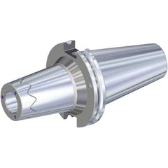 Kennametal - 1/2" Hole Diam, CAT40 Taper Shank Shrink Fit Tool Holder & Adapter - 2.56" Projection, 1.04" Nose Diam, 1.46" Clamping Depth, 25,000 RPM, Through Coolant - Exact Industrial Supply