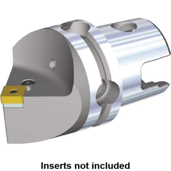 Kennametal - Neutral Cut, Size KM80, SN.. Insert Compatiblity, Modular Turning & Profiling Cutting Unit Head - 70mm Head Length, Through Coolant, Series Kenlever - Apex Tool & Supply