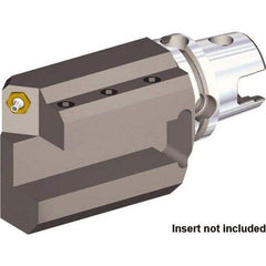Kennametal - Left Hand Cut, Size KM80TS, Modular Turning & Profiling Cutting Unit Head - 150mm Head Length, Through Coolant - Apex Tool & Supply
