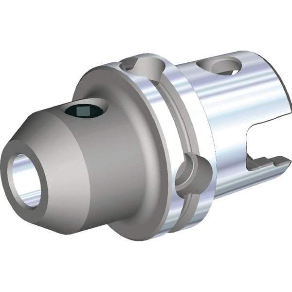 Kennametal - KM80TS Modular Connection 1/2" Hole End Mill Holder/Adapter - 1-3/8" Nose Diam, 3.543" Projection, Through-Spindle Coolant - Exact Industrial Supply