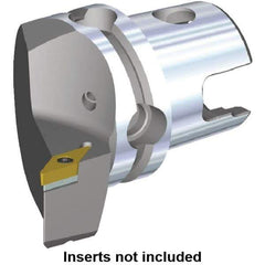 Kennametal - Right Hand Cut, Size KM40, VB.. Insert Compatiblity, Modular Turning & Profiling Cutting Unit Head - 27mm Ctr to Cutting Edge, 47mm Head Length, Through Coolant, Series S-Clamping - Apex Tool & Supply